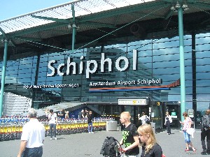 オランダのSchpol空港